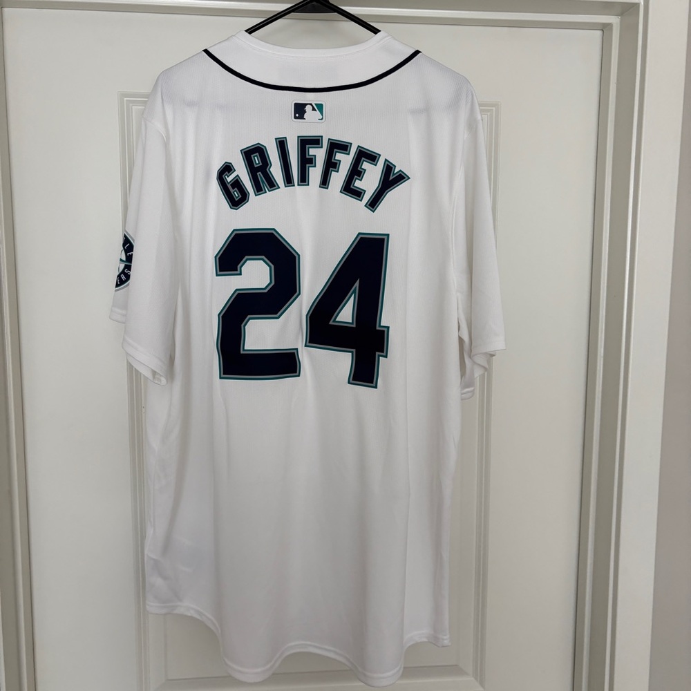 Nike Ken Griffey Jr. Mariners White Jersey